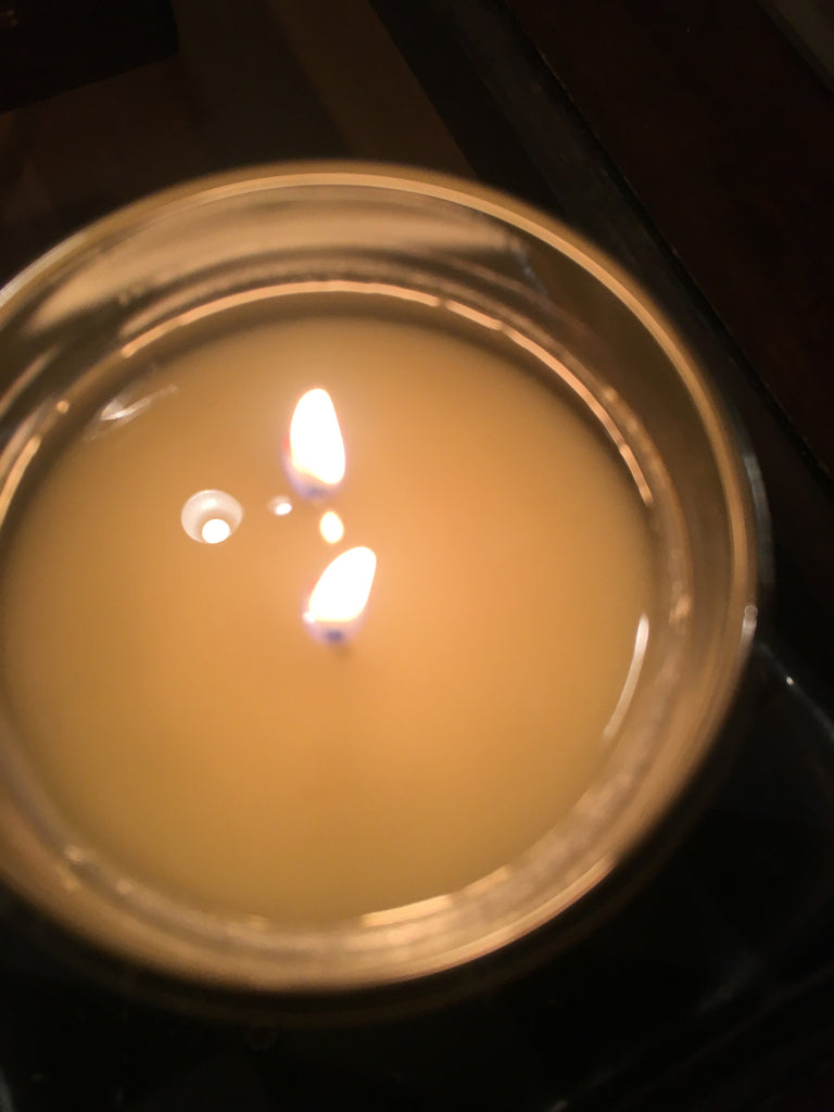 The correct way to burn a candle