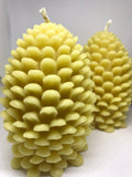 Pine Cone Bees Wax Candle Artisan - Hikari Candles 