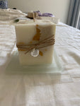 Square Pillar Candle Aromatherapy - Hikari Candles 