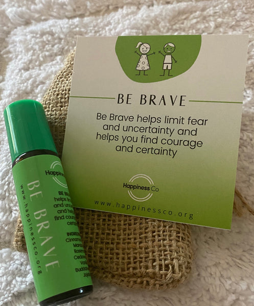 Kids Roll On pure Essential Oil Be Brave - Hikari Candles 