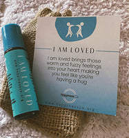Kids Roll on Pure Essential Oil blend I am loved - Hikari Candles 
