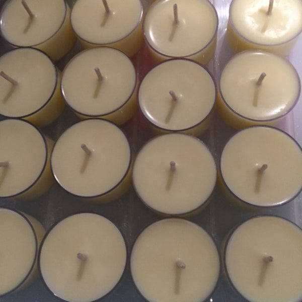 Tea Lights Soy Bulk Unscented - Hikari Candles 