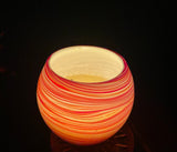 Luxury Fragrance Soy Candle Orange Swirl - Hikari Candles 