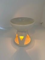 Oil Burner Melter - Large Bowl - White - Accessories - Hikari Candles 